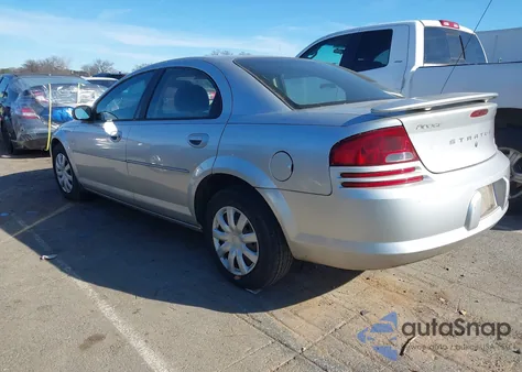 2002 Dodge Stratus Se from USA, damaged, VIN 1B3EL36X52N156576